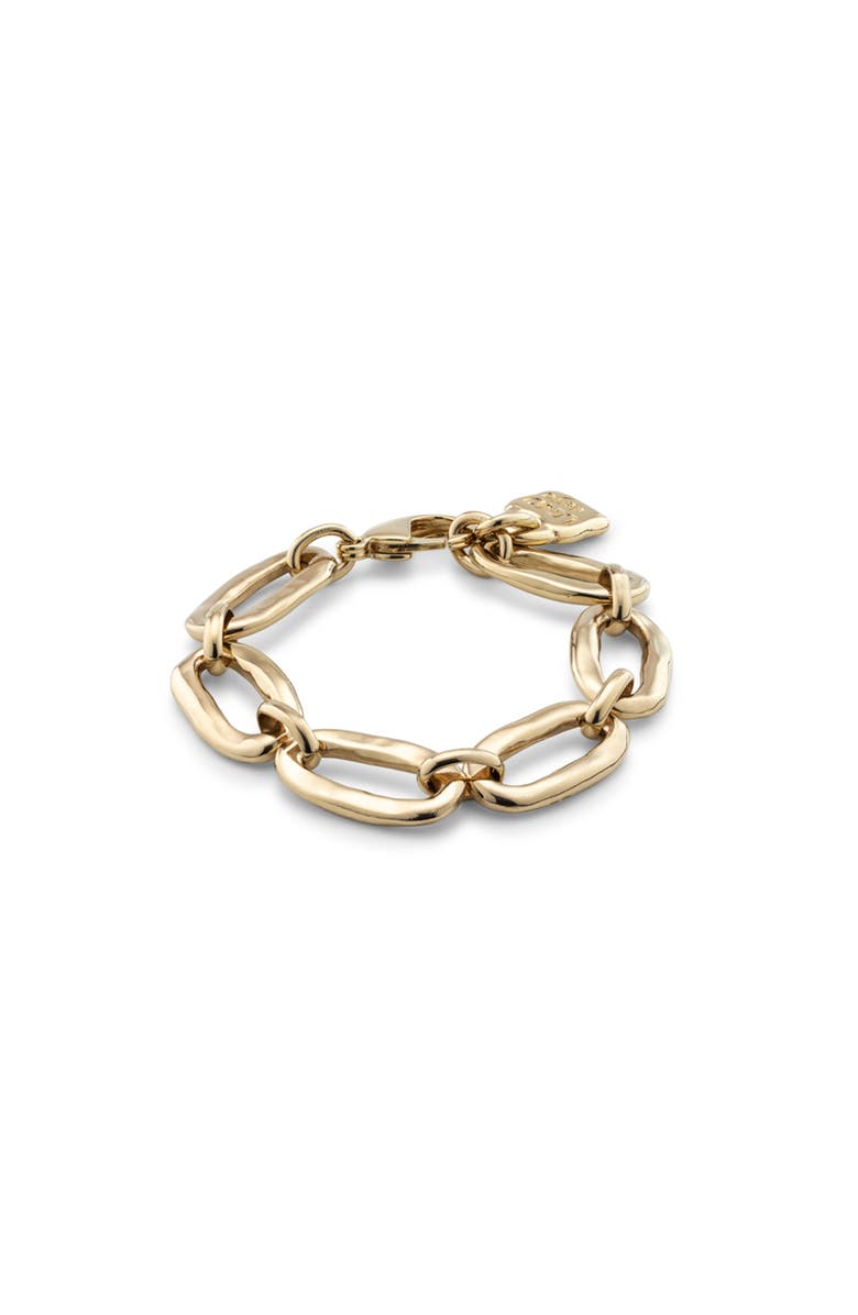UNODE50 Oval Link Bracelet, Main, color, Gold