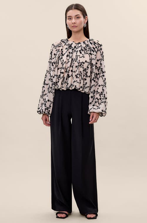 Rebecca Taylor Marisol Bubble Top In Multi