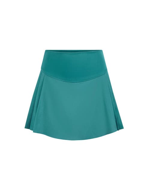 Adore Me Birdie Lotus High Rise Active Skort In Blue