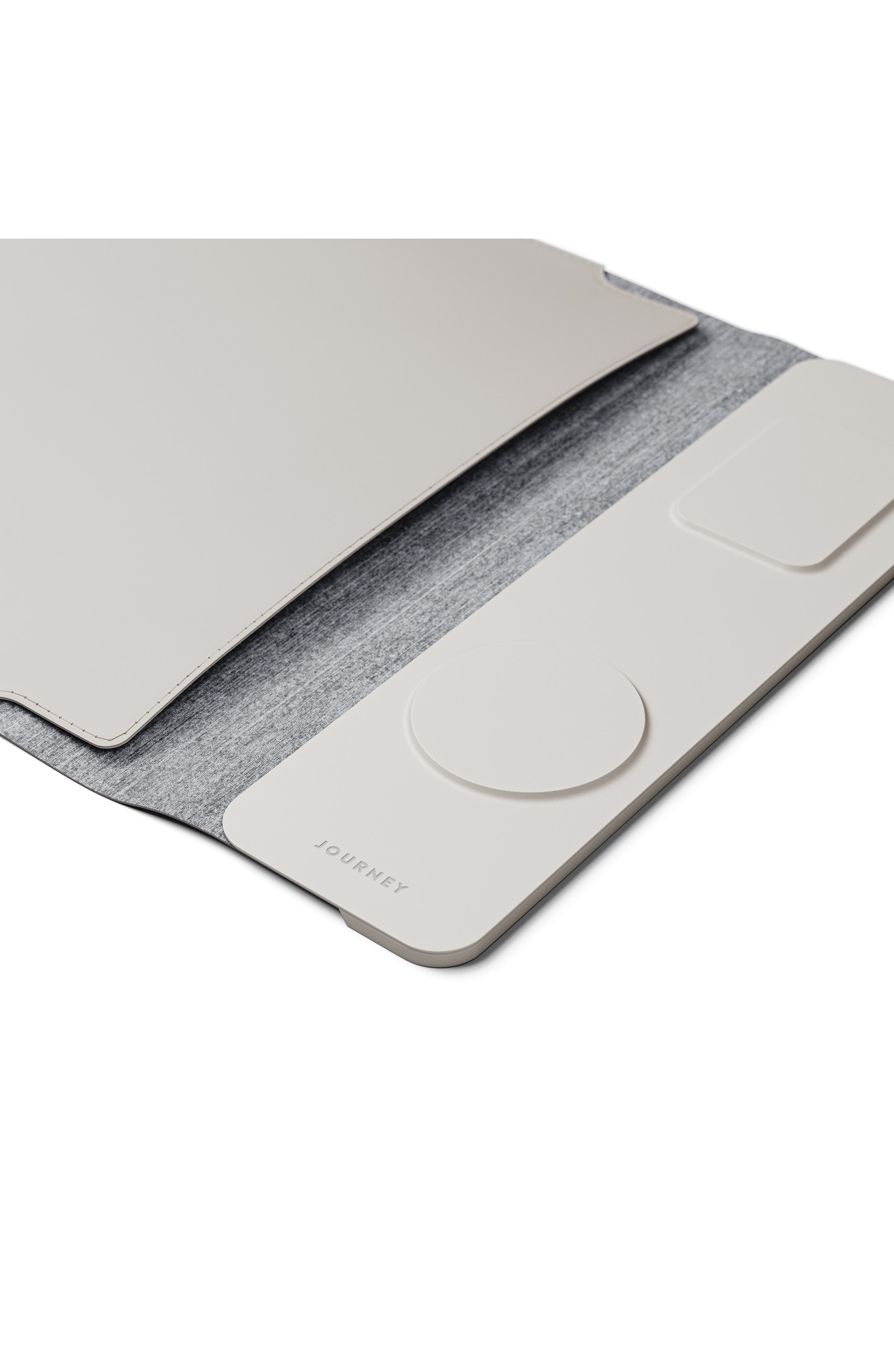 JOURNEY Nexa 13-Inch Wireless Charger Laptop Sleeve, Alternate, color, Dove Grey
