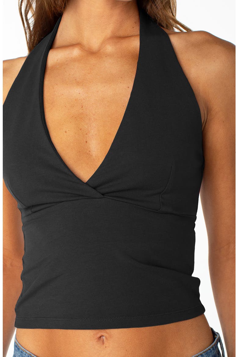South Shore Crop Halter Top, Alternate, color, PHANTOM