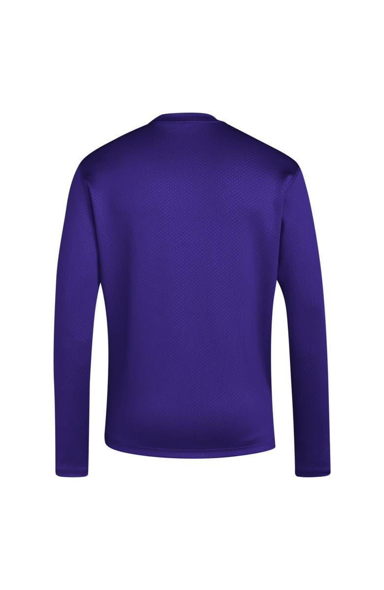 adidas Men's adidas Purple Washington Huskies Reverse Retro Baseball Script Pullover Sweatshirt, Alternate, color, Purple