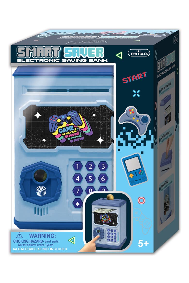 Kids' Smart Saver Electronic Saving Bank, Main, color, MULTI