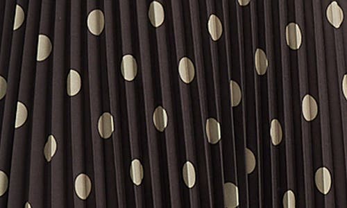 BRAVE + TRUE BRAVE+TRUE ALIAS POLKA DOT PLEATED MAXI SKIRT 