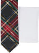 Brooks Brothers Stewart Tartan Tie & Pocket Square Set