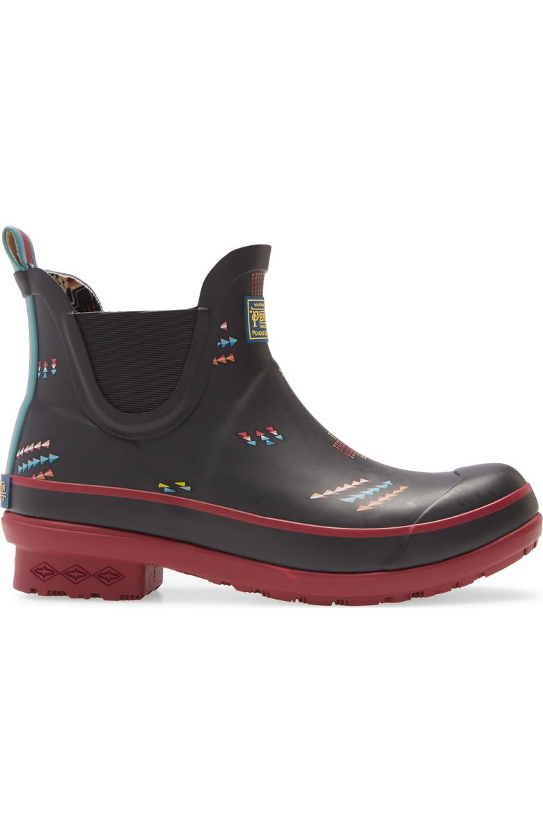 Pendleton Geo Toss Waterproof Chelsea Rain Boot, Alternate, color,