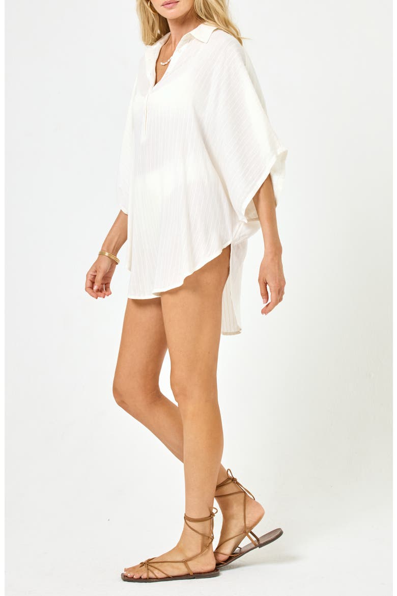 Cahuenga Cover-Up Dress, Alternate, color, CREAM