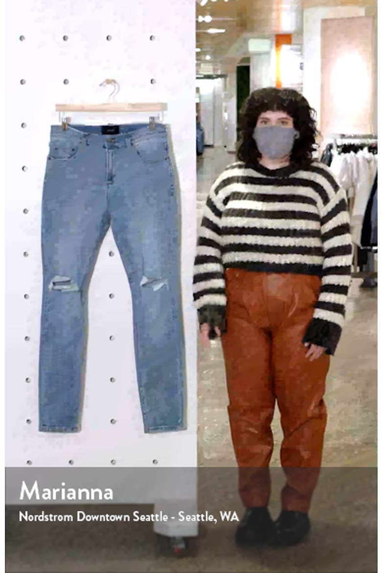 Rolla's Stinger Ripped Skinny Jeans video