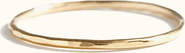ABLE Hammered Stacking Ring