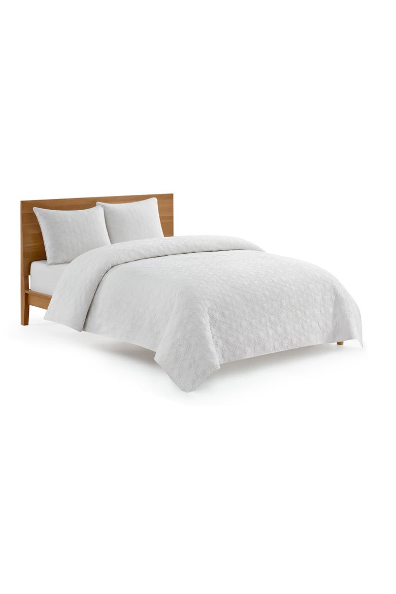 Devon Quilt & Shams Set, Alternate, color, SNOW