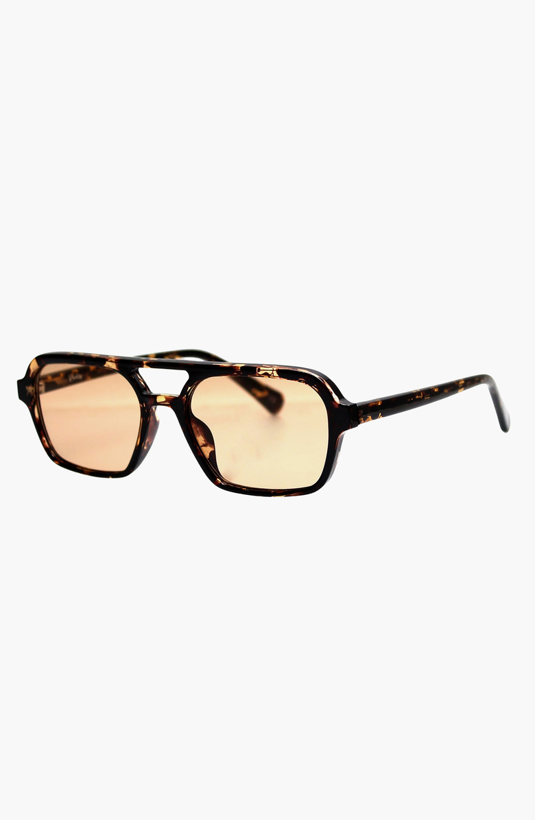 Reality Eyewear Tomorrowland Sunglasses, Alternate, color, Honey Turtle