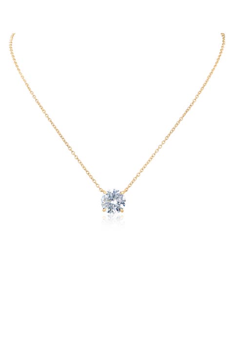Timeless CZ Pendant Necklace