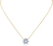 CZ by Kenneth Jay Lane Timeless CZ Pendant Necklace