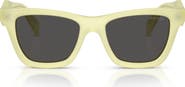 Prada 51mm Butterfly Sunglasses