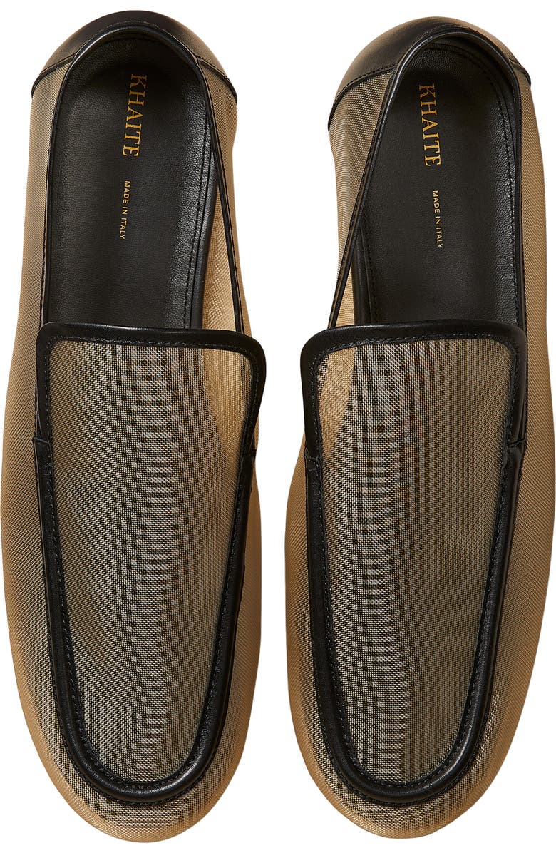 Khaite Alessio Sheer Mesh Loafer, Alternate, color,