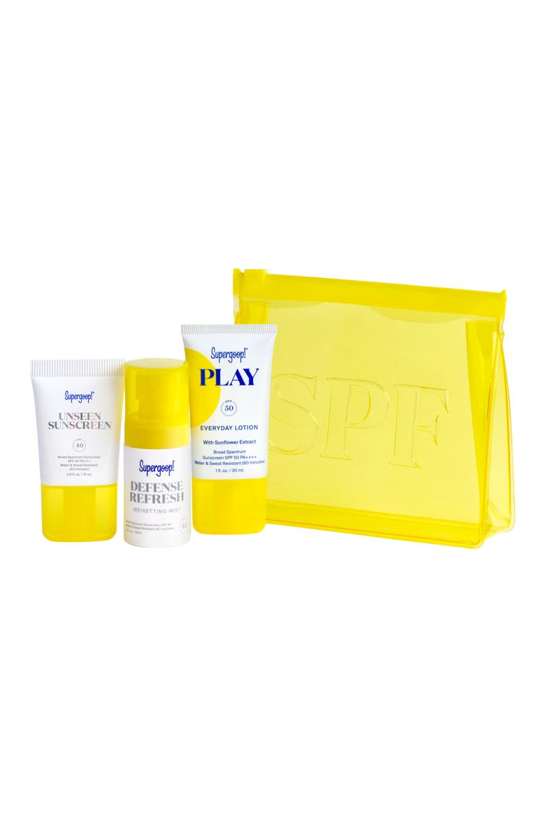 Supergoop! The Jet Set SPF Kit, Main, color, NO COLOR