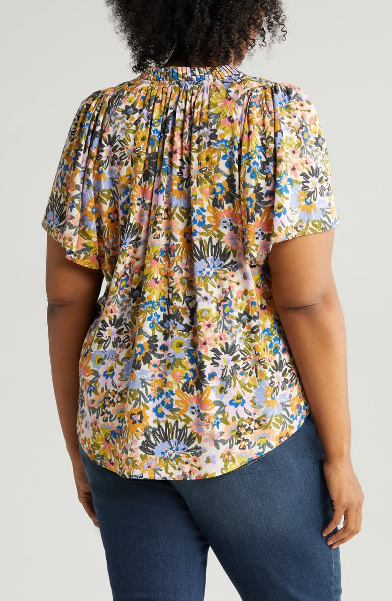 Wit & Wisdom Sawyer 'Ab'Solution High Waist Straight Leg Jeans, Alternate, color, In Indigo