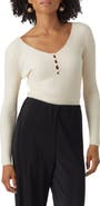 VERO MODA Karis Button Rib Top
