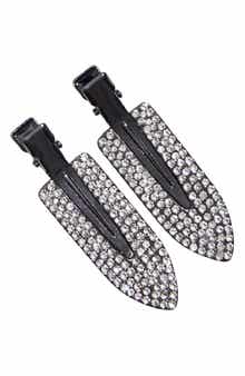 Kitsch 2-Pack Embellished Creaseless Hair Clips
