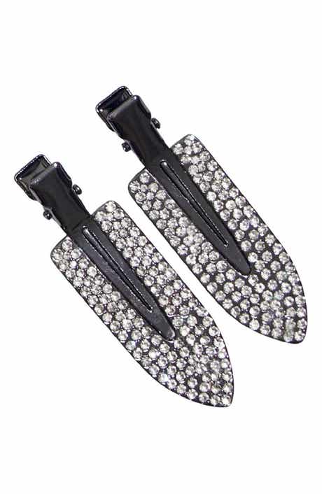 Kitsch 2-Pack Embellished Creaseless Hair Clips