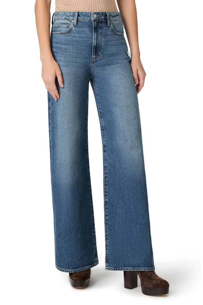 Frances High Waist Wide Leg Jeans, Alternate, color, SERATA
