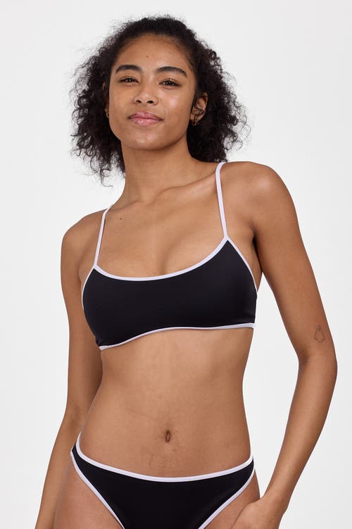 JOLYN Amanda Bikini Top in Black & White  product