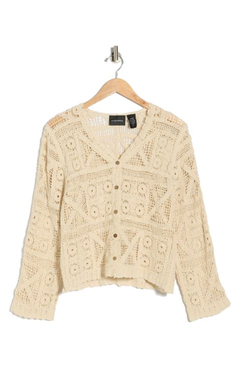 Open Stitch Cardigan