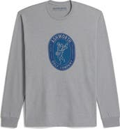 ASHWORTH GOLF LS Golfman Badge Tee