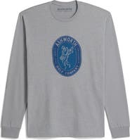 ASHWORTH GOLF LS Golfman Badge Tee