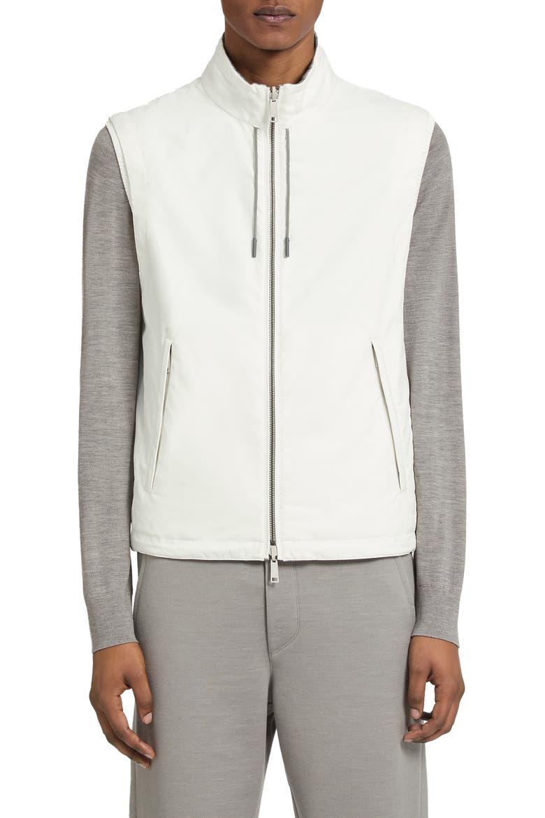 Zephyr Reversible Vest, Main, color, WHITE
