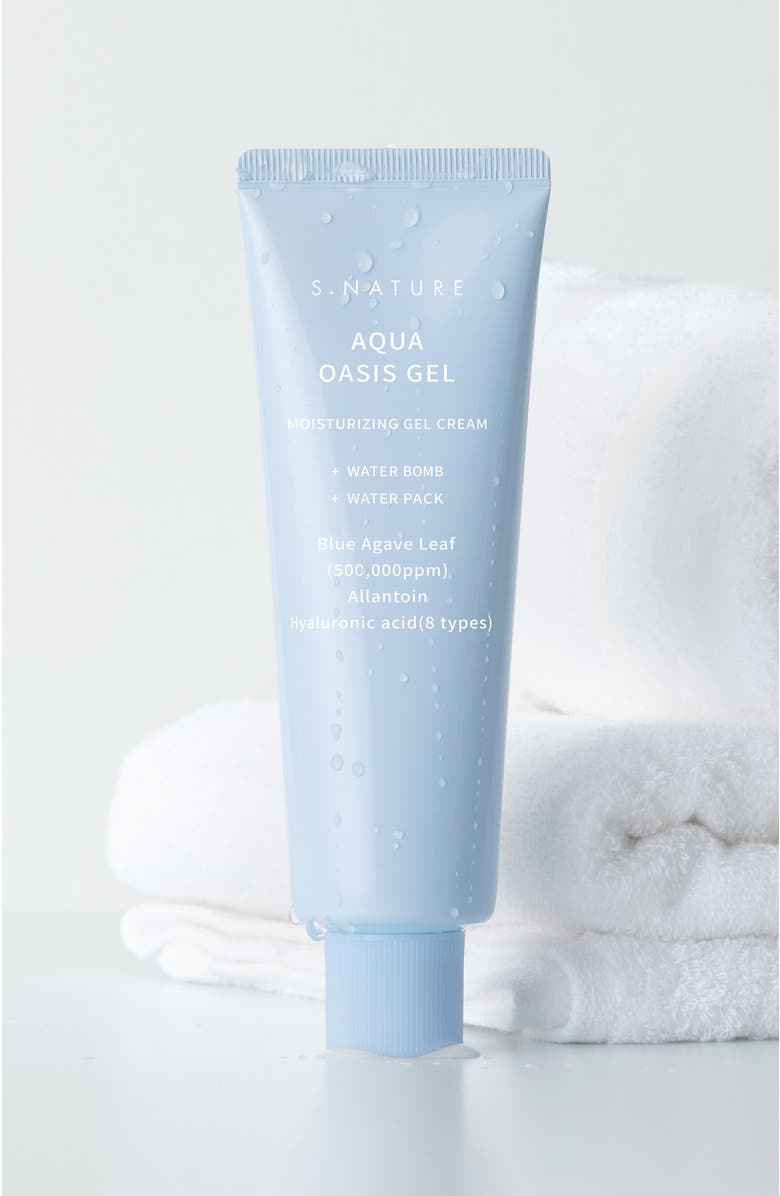 S.NATURE AQUA OASIS MOISTURIZING GEL CREAM,80ml, Alternate, color, NO COLOR