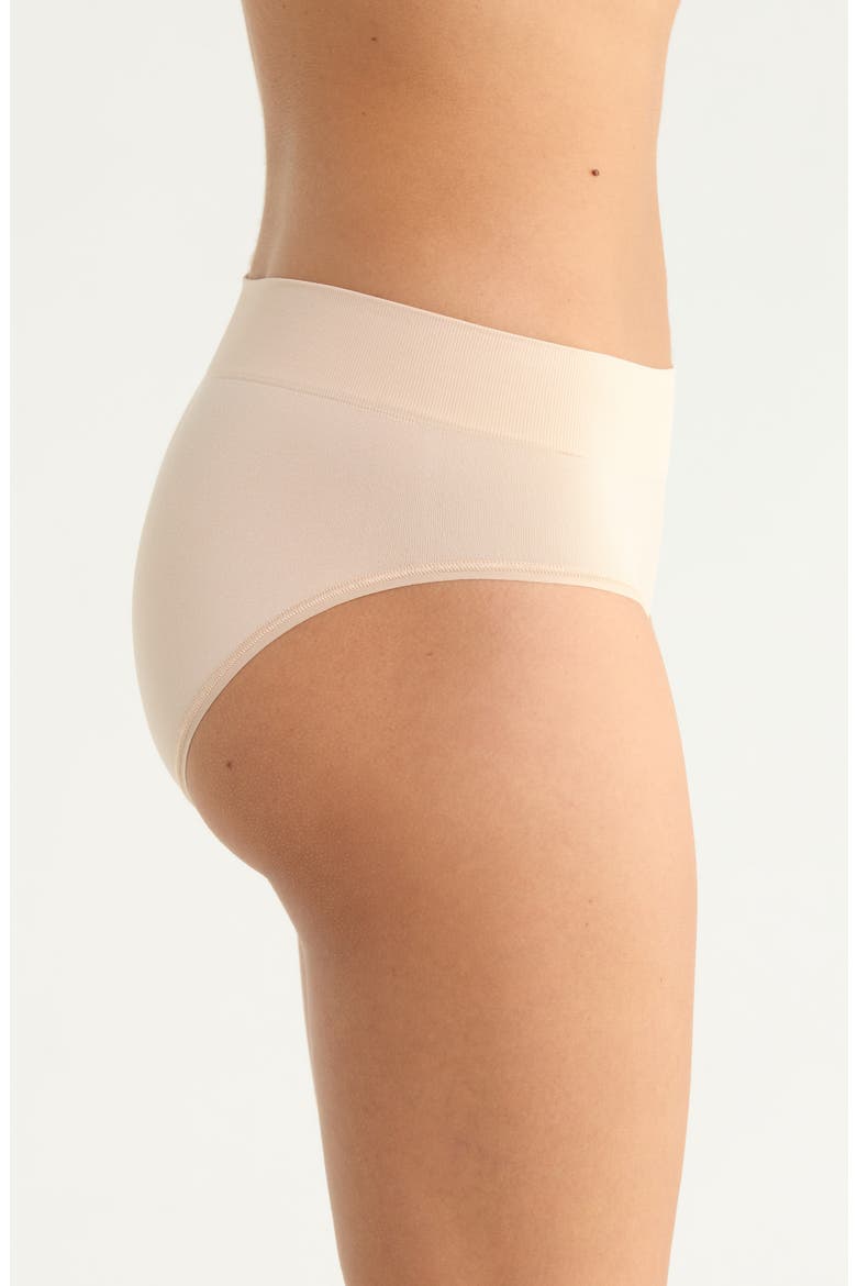 3-Pack Seamless Hipster Briefs, Alternate, color, BEIGE SMOKE