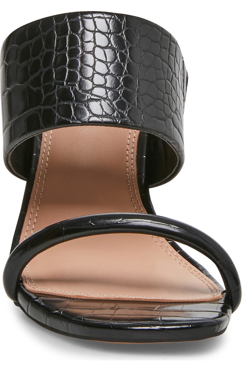 Steven New York Jive Croc Embossed Slip On Sandal, Alternate, color,