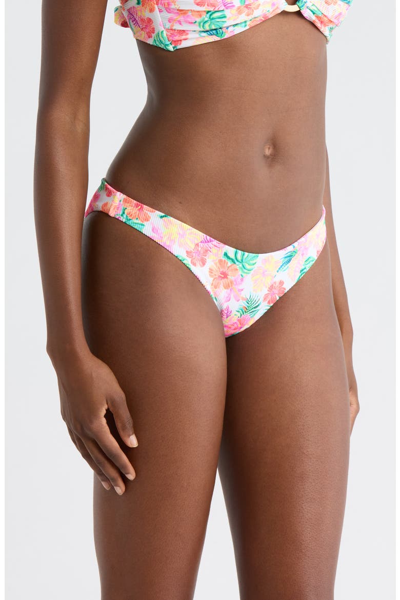 Rib Bikini Bottoms, Alternate, color, ISLAND ESCAPE