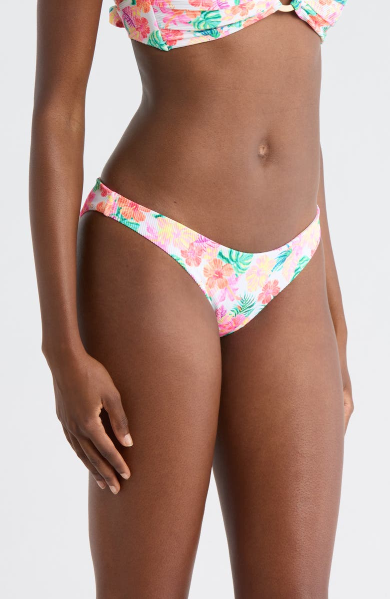 Kulani Kinis Rib Bikini Bottoms, Alternate, color, Island Escape