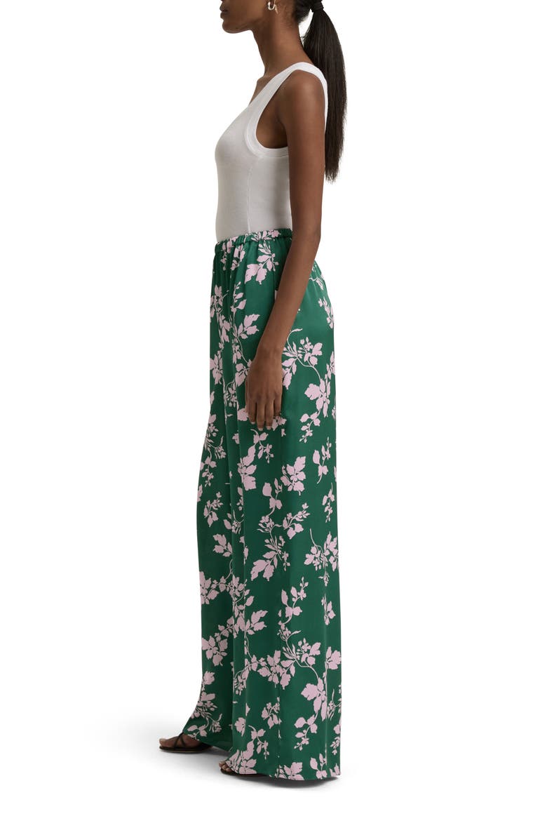 The Everything Pants, Alternate, color, EMERALD FLORAL