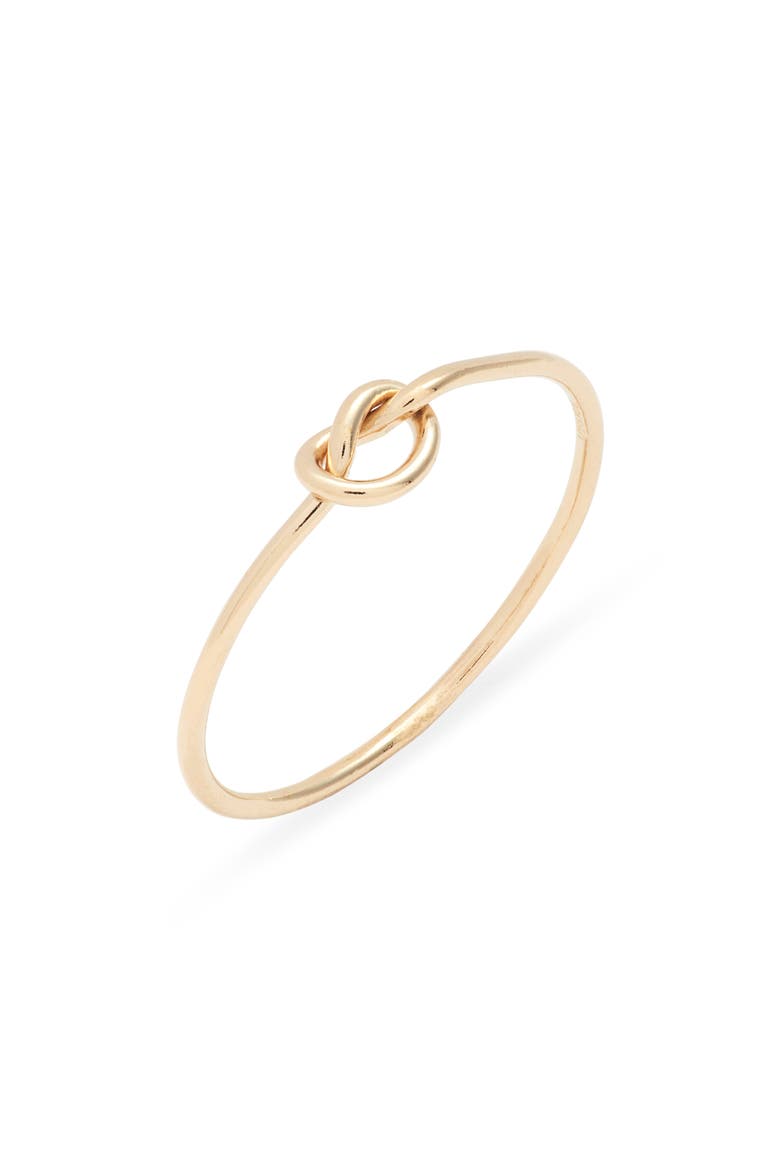 Knot Ring, Main, color, GOLD FILL
