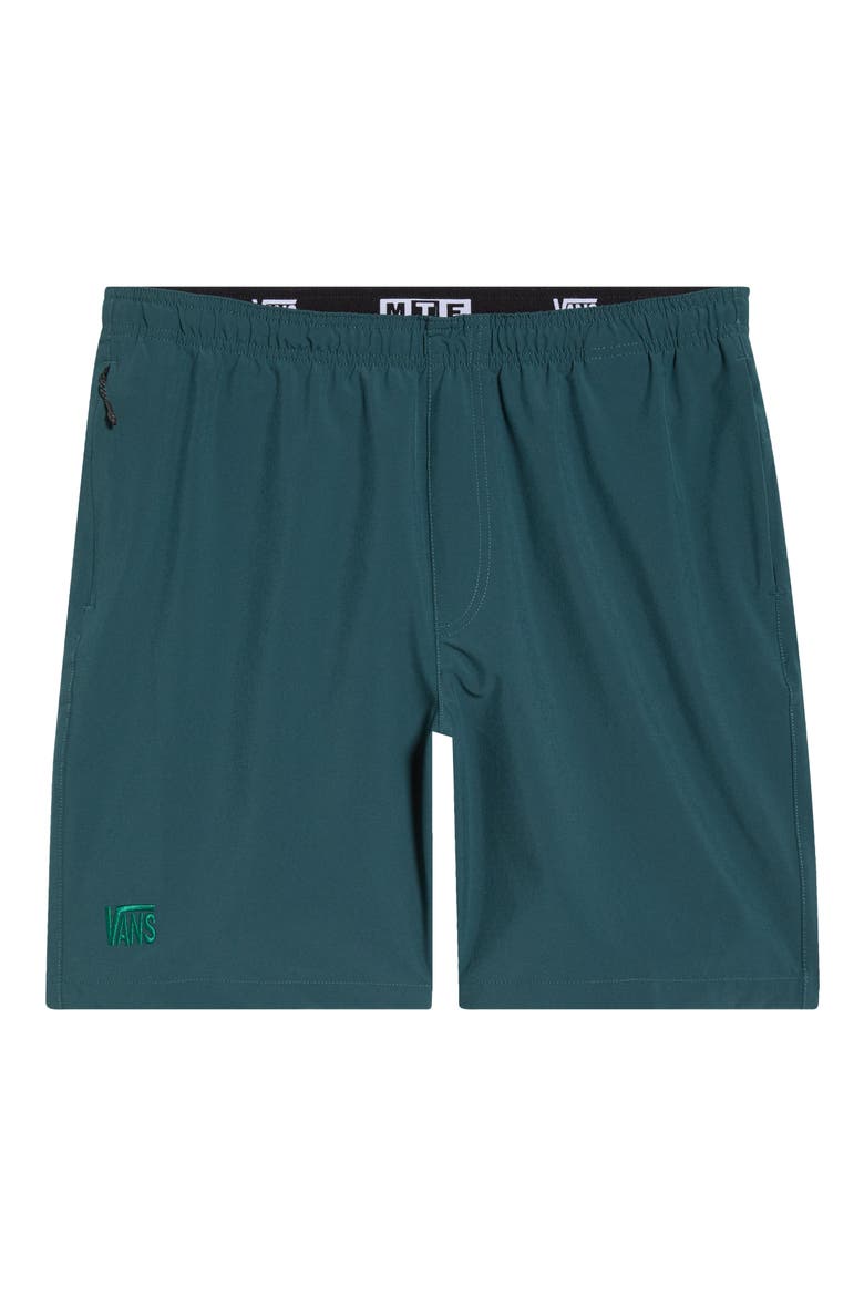Outline Hybrid Water Repellent Shorts, Alternate, color, MYSTIC MOSS