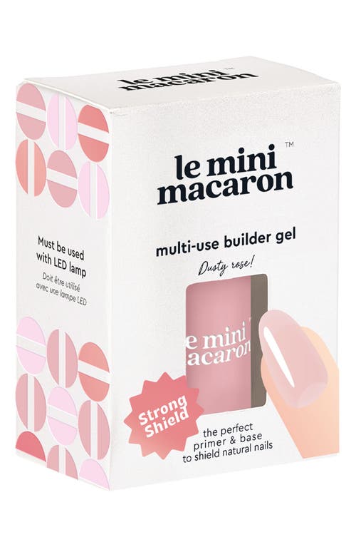 Le Mini Macaron Multi-use Builder Gel In Dusty Rose