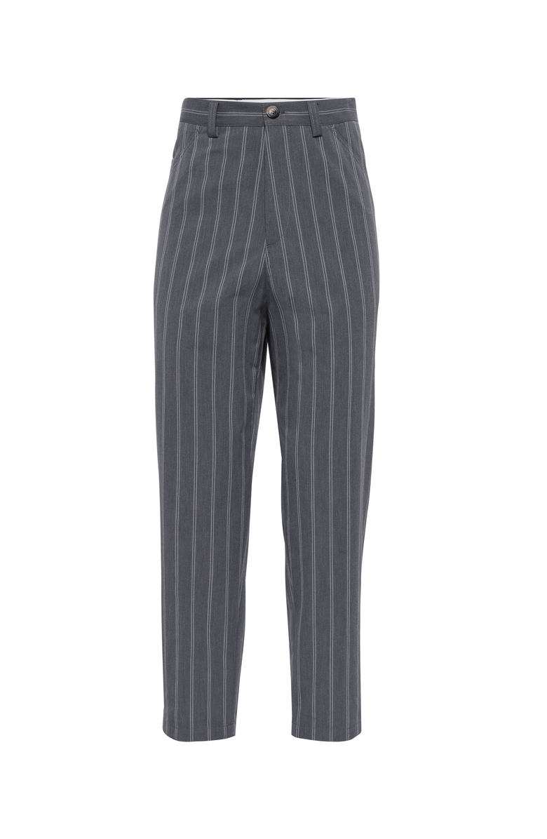 Brunello Cucinelli Chalk stripe trousers, Main, color,