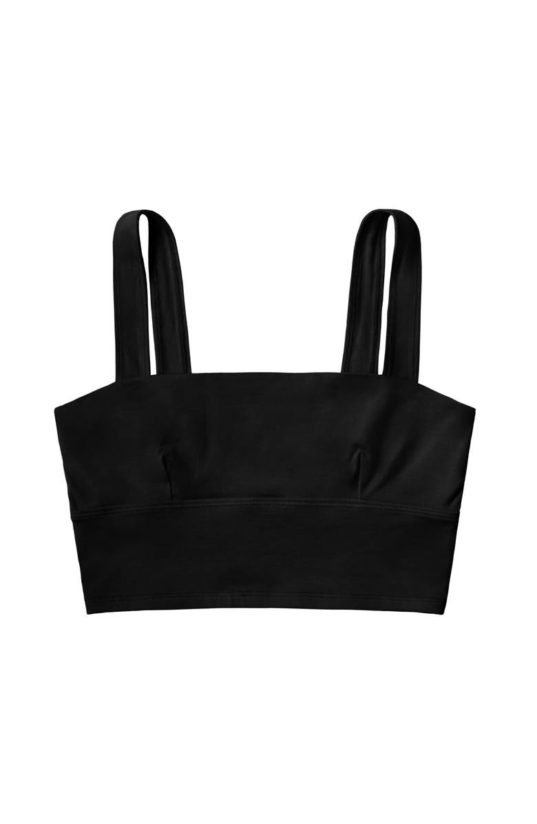 Proclaim Square Neck Ultra Soft Longline Bralette, Alternate, color, 