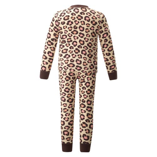 RACHEL RILEY RACHEL RILEY LEOPARD JERSEY PAJAMAS 
