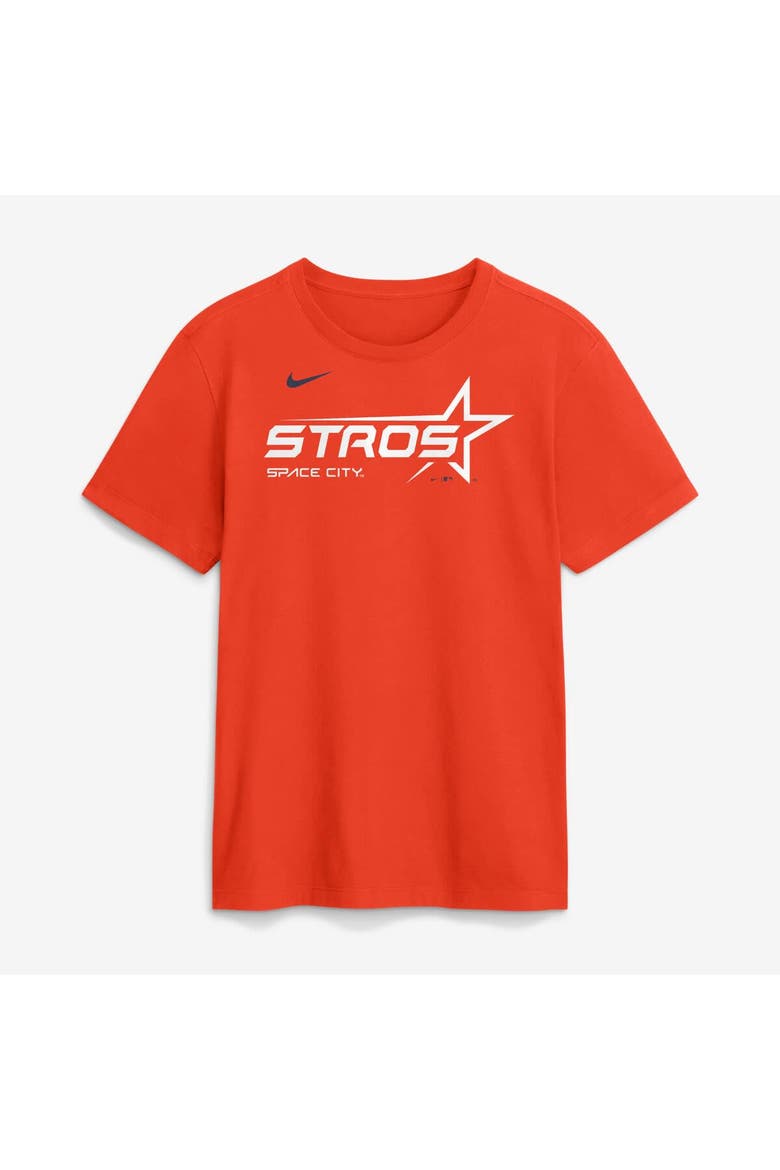 Men's Nike Orange Houston Astros City Connect Wordmark T-Shirt, Alternate, color, Orange