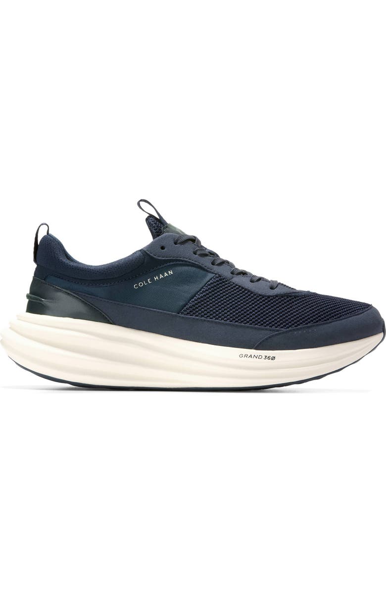 Cole Haan ØriginalGrand Quadstar Running Shoe, Alternate, color, Navy Blazer/ Ch Java/ Ivory