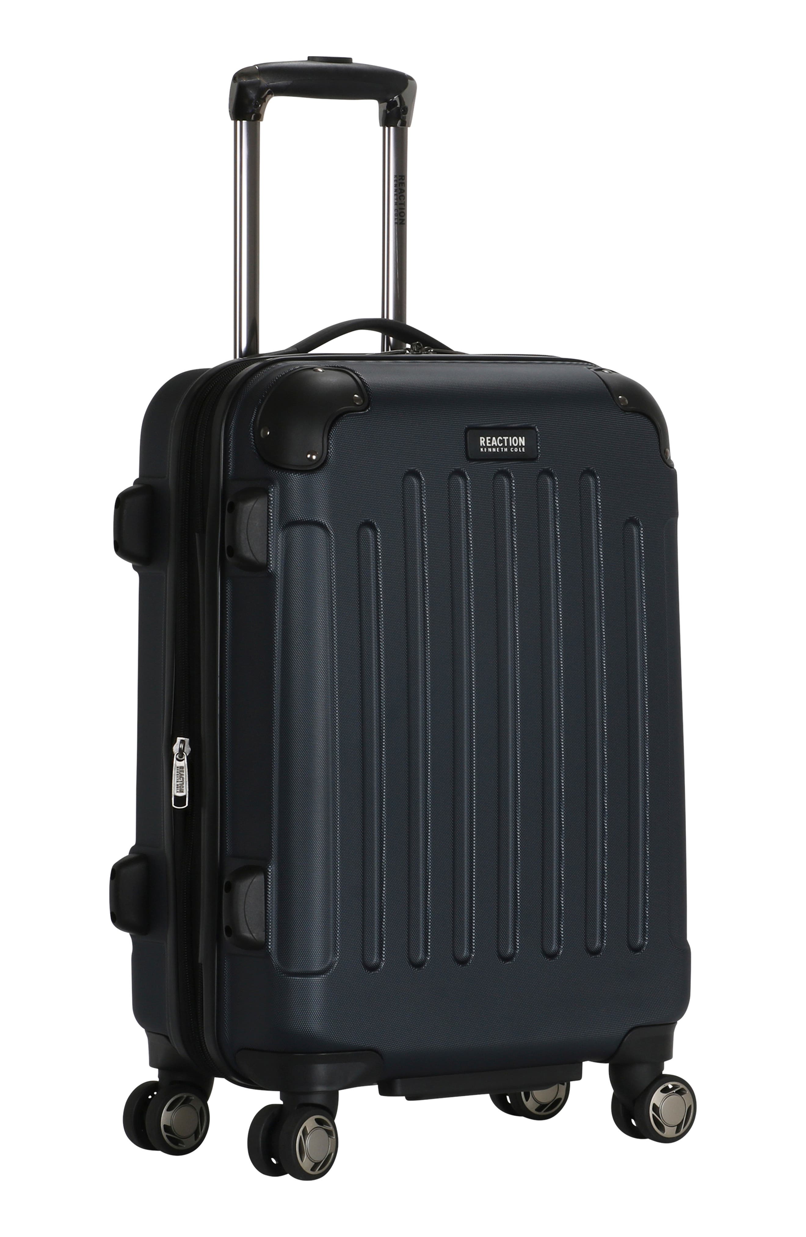 Kenneth Cole Reaction Renegade ABS Molded 20" Spinner Luggage, Alternate, color, Naval Navy