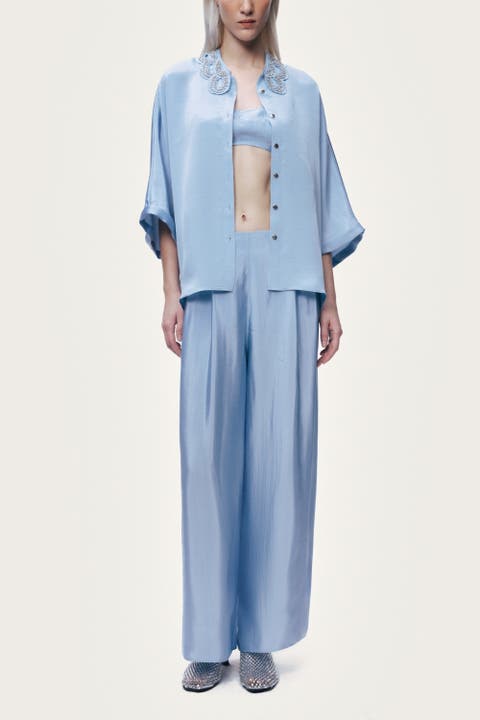 Accessory Collar Detail Shirt