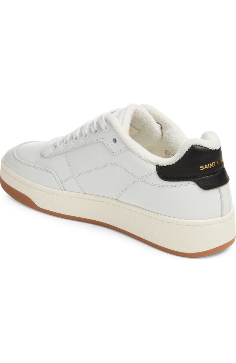 Saint Laurent SL/61 Sneaker, Alternate, color, Blanc Optique/ Nero