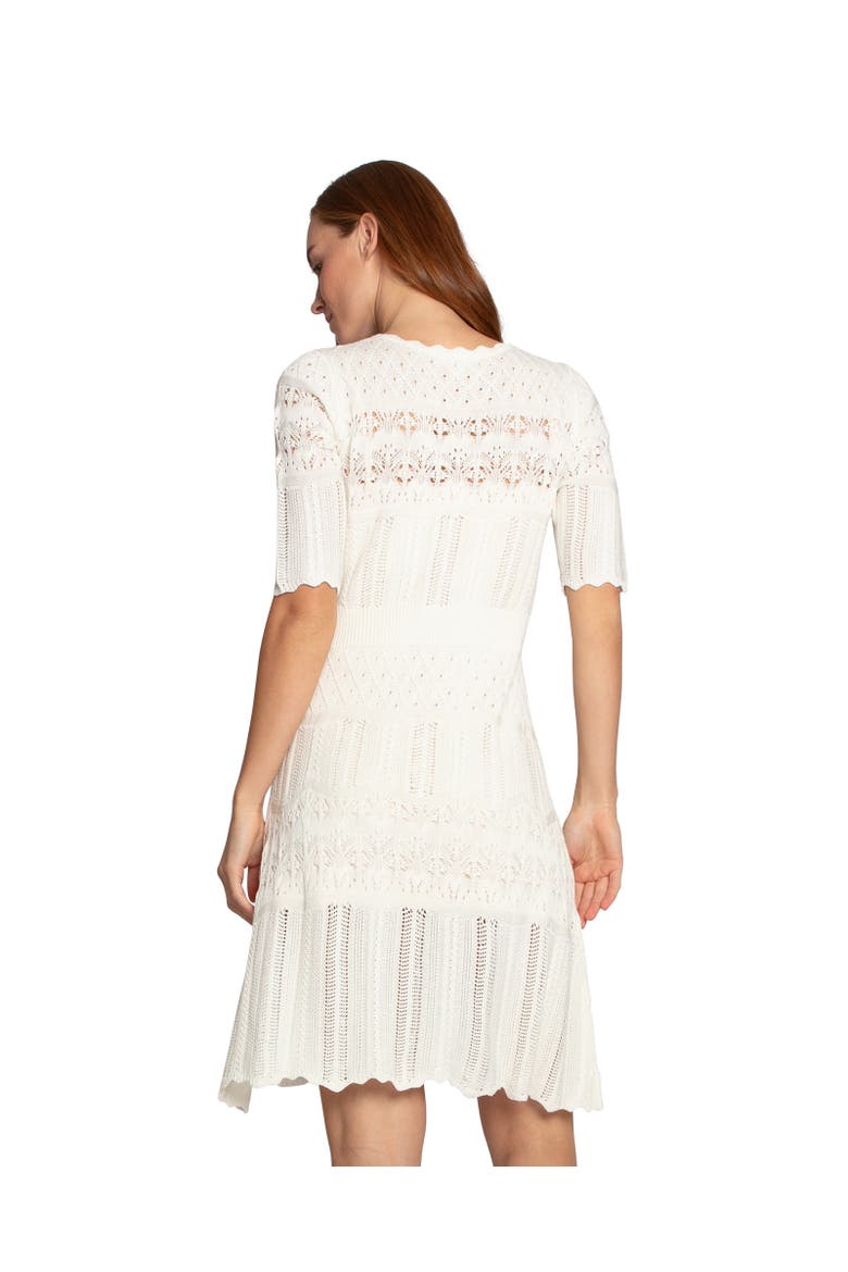 Everbloom Crochet Mini Dress, Alternate, color, natural
