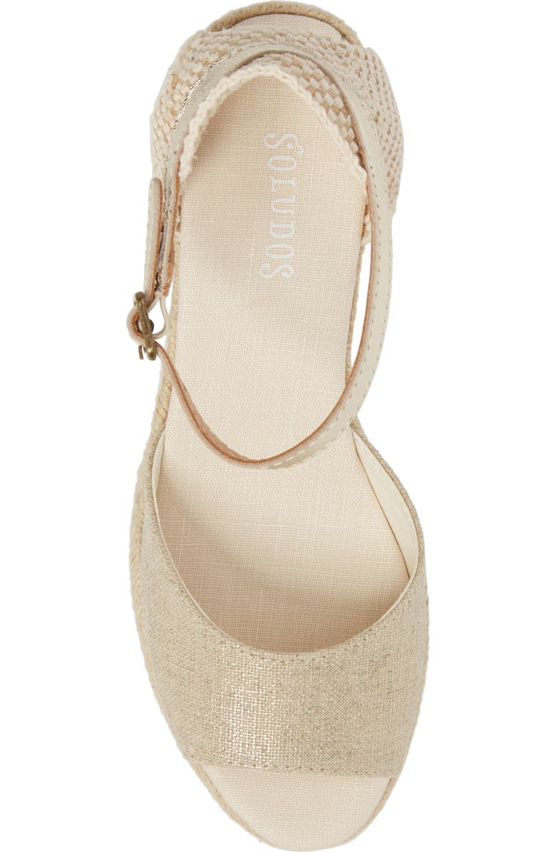 Soludos Espadrille Wedge Sandal, Alternate, color,