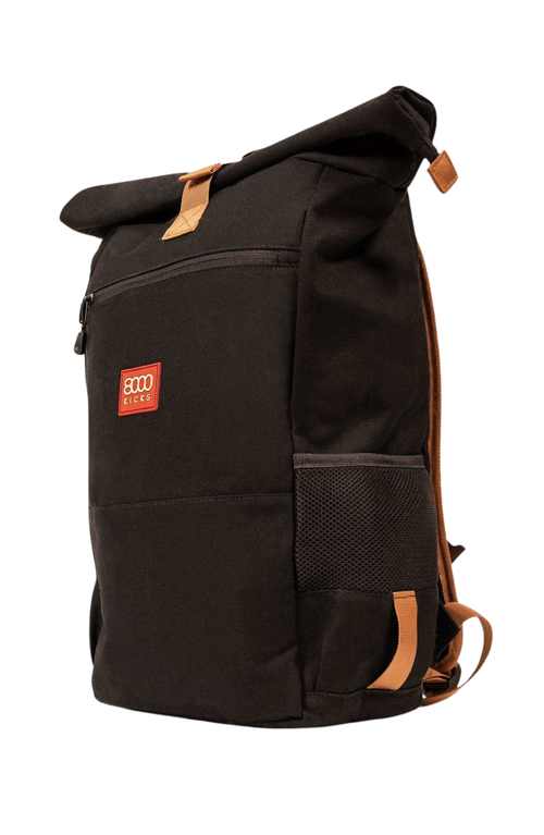 Shop 8000kicks Everyday Backpack In Black/light Brown